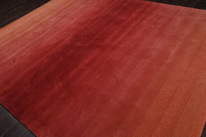 loomBloom Multi Size Raspberry Hand Tufted Wool Modern & Contemporary Ombre Designer Rug  Oriental Area Rug