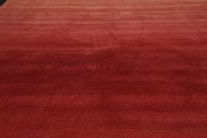 LoomBloom Multi Color Hand Tufted Modern & Contemporary Ombre Designer Wool Oriental Area Rug