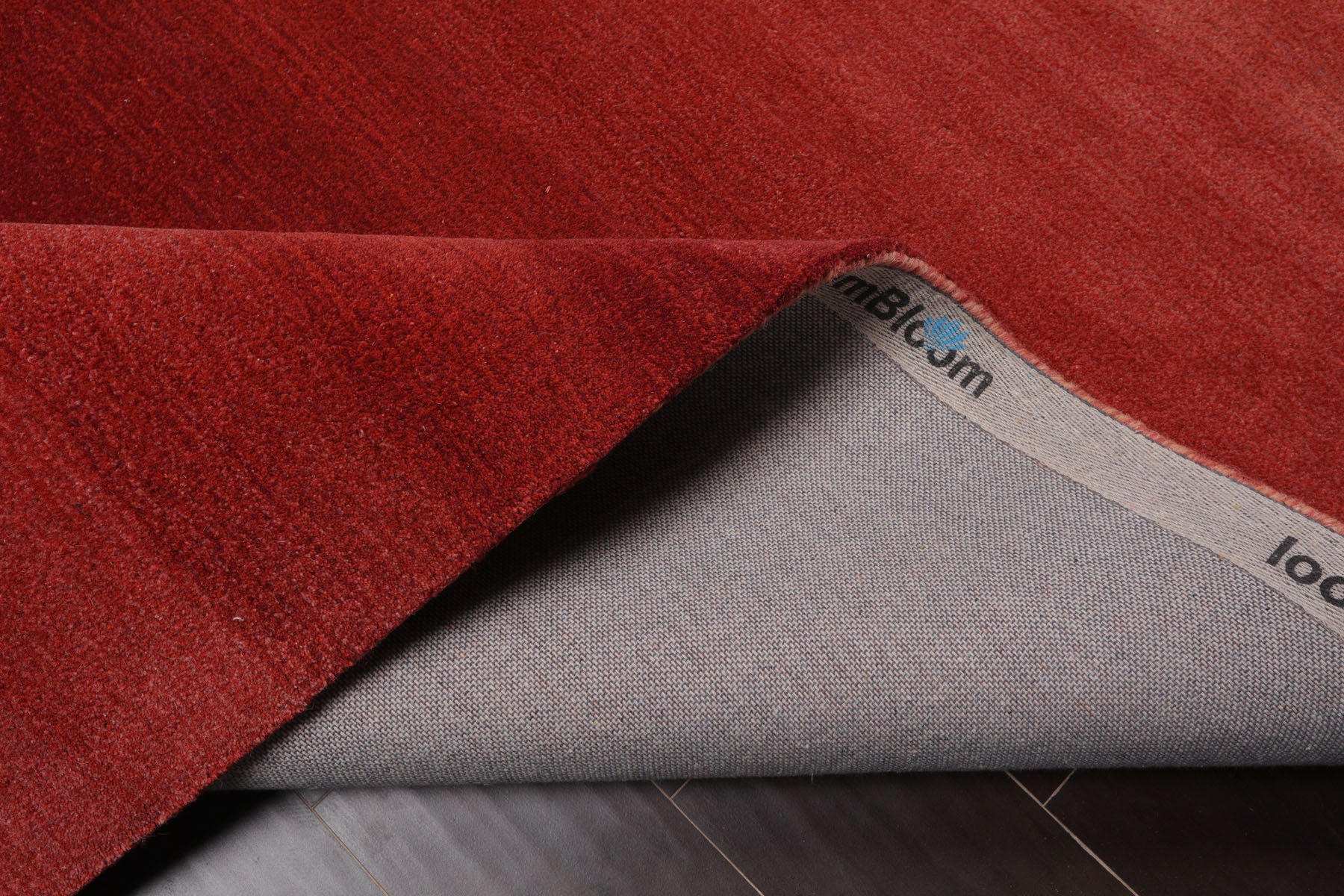 Raspberry Rugs LoomBloom 2'6''x10' Raspberry Hand Tufted Wool Modern & Contemporary ...