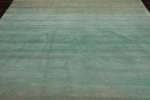 LoomBloom Multi Color Hand Tufted Modern & Contemporary Ombre Designer Wool Oriental Area Rug