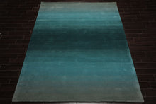 LoomBloom Multi Color Hand Tufted Modern & Contemporary Ombre Designer Wool Oriental Area Rug