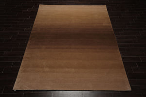 LoomBloom Multi Color Hand Tufted Modern & Contemporary Ombre Designer Wool Oriental Area Rug