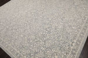 LoomBloom Multi Color Hand Hooked All-Over Transitional  Wool Oriental Area Rug