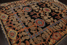 LoomBloom Multi Color 8x10 Hand Knotted Arts & Crafts/Mission Stained Glass Oushak Wool Oriental Area Rug