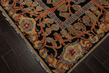 LoomBloom Multi Color 8x10 Hand Knotted Arts & Crafts/Mission Stained Glass Oushak Wool Oriental Area Rug