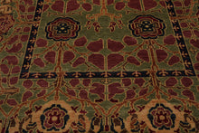 LoomBloom Multi Color 8x10 Hand Knotted Arts & Crafts/Mission Stained Glass Oushak Wool Oriental Area Rug