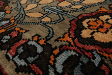 LoomBloom Multi Color 8x10 Hand Knotted Arts & Crafts/Mission Stained Glass Oushak Wool Oriental Area Rug