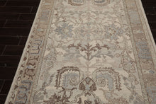 5x8 Beige, Taupe, Gray Color Hand Hooked Handmade Wool Transitional Oriental Rug