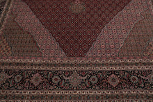 10x14 Burgundy Hand Knotted 100% Wool 250 KPSI Tabrizz Mahi Persian Oriental Area Rug - Oriental Rug Of Houston