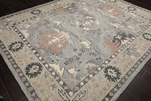 Multi Size Gray Cream Rust Color Hand Hooked Handmade Wool Transitional Oriental Rug