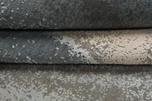 6x9 Gray, Beige, Blue Color Hand Knotted Sherpa Wool and Silk Modern Oriental Rug