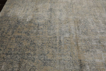 8x10 Gray, Beige, Slate Color Hand Loomed Sherpa Wool and Silk Modern Oriental Rug