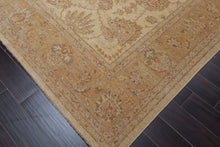 8'11'' x 11'6'' Hand Knotted 100% Wool Peshawar Oriental Area Rug Beige