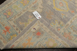 3x5 Aubergine, Ivory, Gold Color Hand Knotted Turkish Wool Arts & Crafts/Mission Oriental Rug