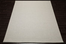 Multi Size White Sage Color Hand Loomed  Wool Modern Oriental Rug