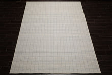 Multi Size Ivory  Gray Color Hand Loomed  Wool Contemporary Oriental Rug