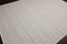 Multi Size Ivory  Gray Color Hand Loomed  Wool Contemporary Oriental Rug