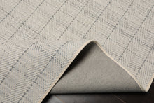 Multi Size Ivory  Gray Color Hand Loomed Flatweave Wool Contemporary Oriental Rug