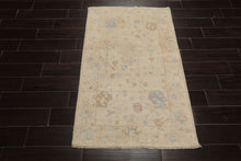 3x5 Beige, Sage, Gray Color Hand Knotted Turkish Wool Arts & Crafts/Mission Oriental Rug