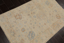 3x5 Beige, Sage, Gray Color Hand Knotted Turkish Wool Arts & Crafts/Mission Oriental Rug