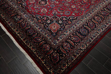 8x10 Ruby Red Hand Knotted 100% Wool Authentic Khorassann Persian Oriental Area Rug