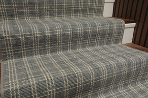 Multi Size Slate Ivory Color Hand Woven Flatweave Wool Modern Oriental Rug