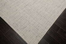 Multi Size Ivory  Gray Beige Color Hand Loomed  Wool and Polyster Modern Oriental Rug