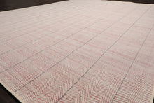 Multi Size Blush Ivory Gray Color Hand Loomed  Wool Modern Oriental Rug