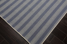 Multi Size Denim Ivory Color Hand Loomed  Wool Modern Oriental Rug