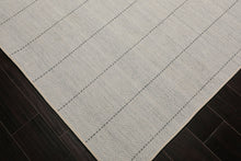 Multi Size Ivory  Gray Color Hand Loomed  Wool Modern Oriental Rug