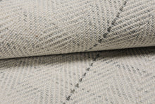 Multi Size Ivory  Gray Color Hand Loomed  Wool Modern Oriental Rug