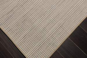 Multi Size Taupe Beige Gray Color Hand Woven Flatweave Wool Modern Oriental Rug