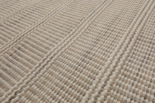 Multi Size Taupe Beige Gray Color Hand Woven Flatweave Wool Modern Oriental Rug