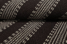 Multi Size Chocolate Ivory Color Hand Woven  Wool Modern Oriental Rug