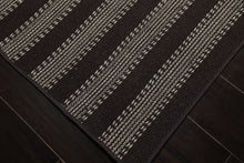 Multi Size Chocolate Ivory Color Hand Woven  Wool Modern Oriental Rug