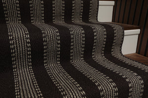 Multi Size Chocolate Ivory Color Hand Woven Flatweave Wool Modern Oriental Rug