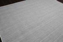 Multi Size Denim  Ivory Color Hand Loomed  Wool Modern Oriental Rug