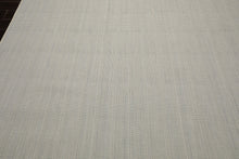 Multi Size Ivory  Light Blue Color Hand Loomed  Wool Modern Oriental Rug