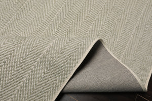 Multi Size Sage Ivory Color Hand Loomed Flatweave Wool Modern Oriental Rug