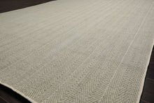 Multi Size Sage Ivory Color Hand Loomed  Wool Modern Oriental Rug