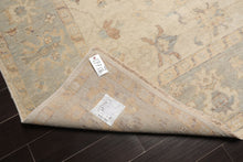 Multi Size Beige Mint Peach Color Hand Knotted Afghan Oushak Wool Traditional Oriental Rug