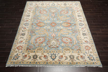 LoomBloom Multi Size Blue Hand Woven Transitional Wool Oriental Area Rug