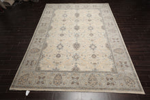 10'x14' Beige Hand Knotted Khyber Traditional Wool Oriental Area Rug