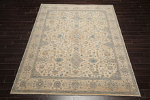 8x10 Beige Hand Knotted Traditional Wool Oriental Area Rug