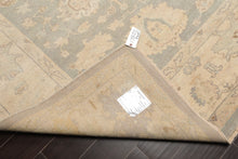 8x10 Celadon, Beige, Tan Color Hand Knotted Afghan Oushak Wool Traditional Oriental Rug