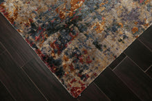 6x9 Gray, Lavender, Plum Color Hand Knotted Sherpa Bamboo Silk Modern Oriental Rug