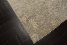 6x9 Taupe, Beige, Gray Color Hand Loomed Oushak Wool Traditional Oriental Rug