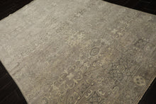 6x9 Taupe, Beige, Gray Color Hand Loomed Oushak Wool Traditional Oriental Rug