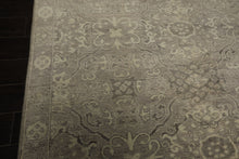 6x9 Taupe, Beige, Gray Color Hand Loomed Oushak Wool Traditional Oriental Rug
