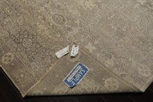6x9 Taupe, Beige, Gray Color Hand Loomed Oushak Wool Traditional Oriental Rug